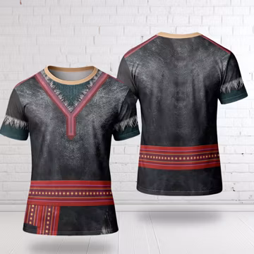 Kristoff Prince Character Cosplay Costume Shirt, Halloween Costume For Family Group 3D Hoodie, Frozen Prince 3D Costume Vacation T-Shirt