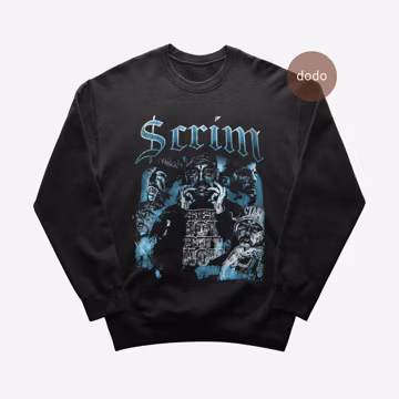 Scrim Sweatshirt - Via Crucis Album - Rap Music - Fan Merch