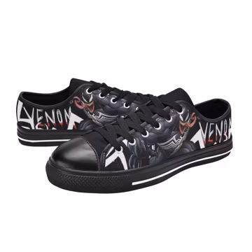 VENOM Low Top Shoes, Custom Unisex Kids and Adult Shoes