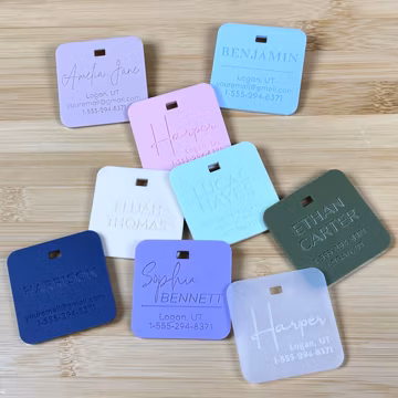 Personalized Luggage Tags, Bag Tags, Personalized ID Tags, Name Tags For Backpacks, Custom Luggage Tag, Travel Accessories, Backpack Tags