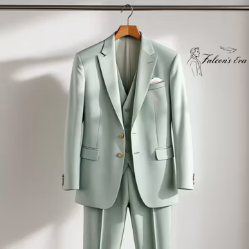 Men's Sage Green 3 piece suit, Summer Wedding Suit, Beach Wedding Suit, Green 3 piece suit. Green Suit For wedding.