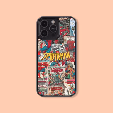 Spider Man Phone Case Peter Parker Aesthetic Cover for iPhone 17 16 15 14 13 12 11 Pro Max, Superhero Case Samsung S25 S24 S23 S22 Cover