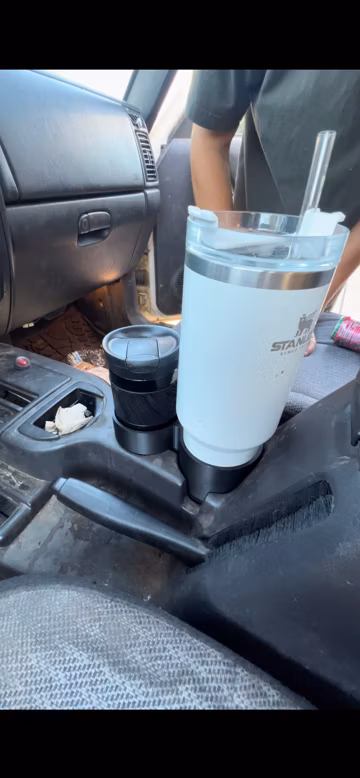 Front Cup Holder for Jeep Cherokee XJ 1997–2001 – 3D Printed