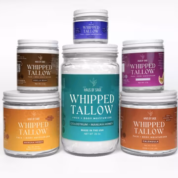 Whipped Tallow Moisturizer | Pick Your Option | 100% Grass-Fed Tallow for Skin