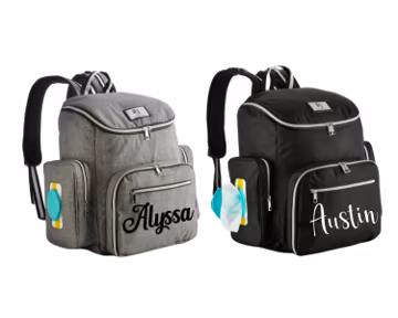 Personalized Diaper Bag with Changing Pad | Waterproof Diaper Backpack | Baby Shower Gift | New Mom Gift | Custom Baby Bag