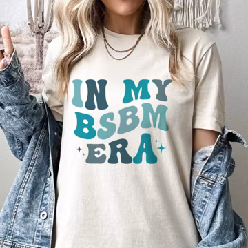 In My BSBM Era Shirt, Gift for Bachelor of Science in Business Management, BSBM Grad Gift, Bsbm Squad Tee, Bsbm Student Tee, Bsbm Crew Shirt