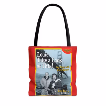 Fun Huell Howser Luis Fuerte California's Gold TV show Take a Look at This Luie pbs tv series Tote Bag (AOP)