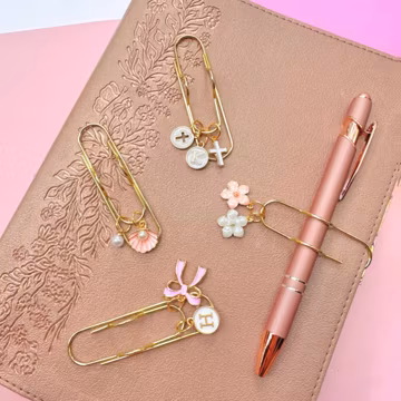 Bible Pen Clip Custom Charm Holder Faith Journaling Accessory Christian Gift Mother’s Day Scripture Study Supplies Planner Pen Bookmark Gift