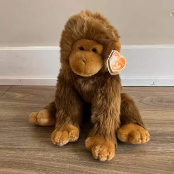 ty Classics Topanga the Gorilla Monkey Stuffed Animal Plush Toy 11"