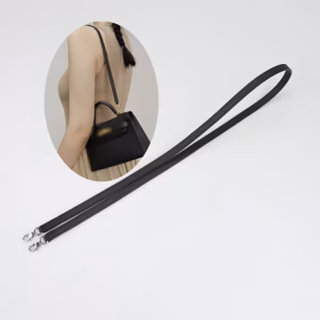 Handmade Epsom Leather Bag Strap for Mini Kelly II Bag (1cm Wide)