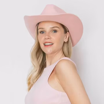 Australian Wool Rancher Hat: Stiff Brim Fedora, Adjustable Fit