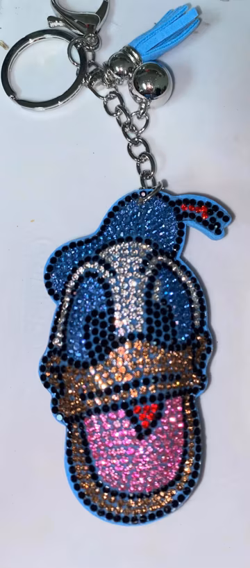 Duck (bling) keychain