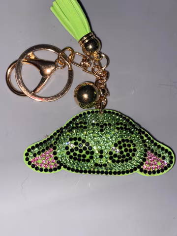 Yoda (bling) keychain