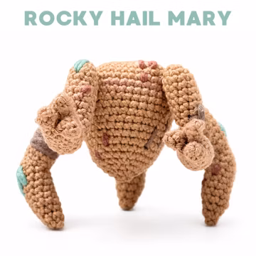 Rocky from Project Hail Mary Easy Beginner Pattern Instant Download PDF