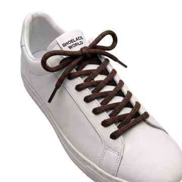 Chocolate Solid Turbine Rope Shoelaces 5.5mm Colorful Pattern Laces Ships Out From The USA Next Day