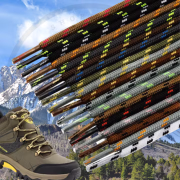 Rope Boot New Hiking 2026 Shoelaces 3/16 Inch Durable Replacement Rugged Round Stylish Awesome Laces Ships Out From The USA Next Day
