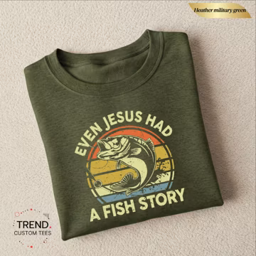 Jesus had a fish story shirt, funny jesus shirt, jesus shirt, cute jesus shirt, jesus sweatshirt, jesus christ, funny jesus, christian shirt