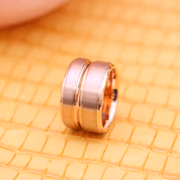 Personalized Engraved Ring, Men's Rose Gold Tungsten Ring, Tungsten Wedding Band ,Men & Women, Tungsten Carbide Ring, Rose Gold Wedding Band