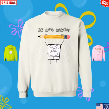 The ORIGINAL DoodleBob Me Hoy Minoy Sweatshirt: Funny Meme Sweater