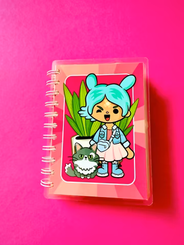 Laminated Paper Doll Activity Book: Toca Boca Dress-Up Travel Toy (A6)
