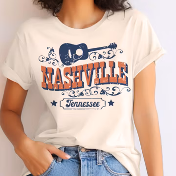 Vacation Nashville Tennessee Unisex Graphic Shirt, Cute Nashville Tennessee Shirt, Graphic Tee, Nashville Tee