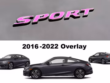civic 10th gen sport overlay custom colors
