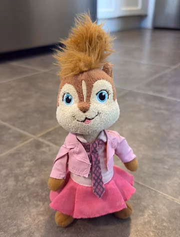 Ty Beanie Baby - BRITTANY Chipette 6" Alvin and the Chipmunks NO tags