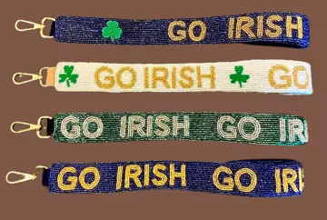 Beaded purse strap, gameday purse strap, college purse strap, stadium strap, beaded purse strap, Custom purse straps