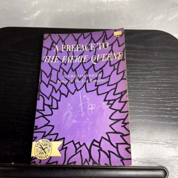 A Preface to The Faerie Queene Graham Hough 1963 Norton Library Study