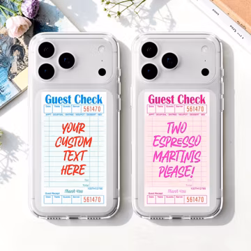 Custom Retro Guest Check MagSafe Phone Case, Diet Coke Cover iPhone 17 Samsung S26