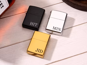Personalised Engraved Lighter, Groomsmen Gift, Best Man Gift, Wedding Gift for Him, Custom Lighter, Fathers Day Gift, Gift for Dad