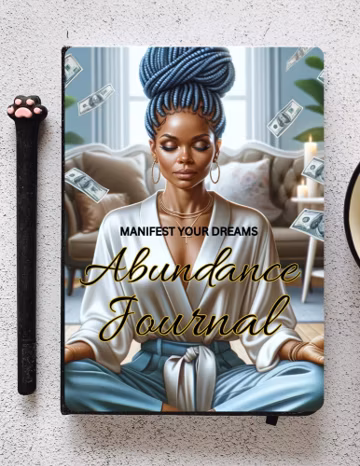 Abundance Journal | 42-Page Printable PDF | Planner | Digital Download | Manifest Your Dreams