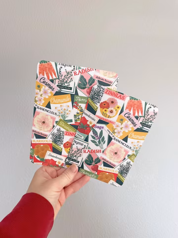 Springtime E-Reader Inserts