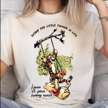 Winnie The Pooh Friends DTF Transfer, Disney Winnie The Pooh You can Call Me Hunny It You Want Ready To Press