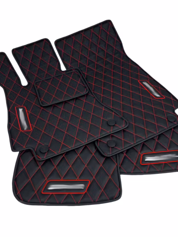 Personalized Leather Car Floor Mats – Custom Fit for All Vehicles - Premium Car Mats