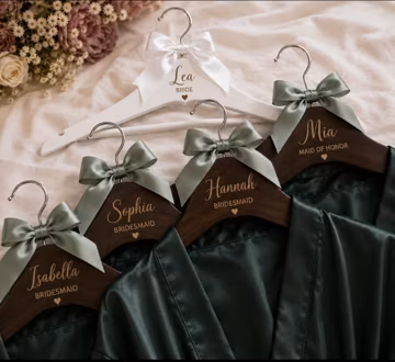 Personalized Hangers, Engraved Hangers for Bride and Bridesmaid, Wedding gift, Personalized Bridal Dress Hanger, Wedding favors,Bride gift