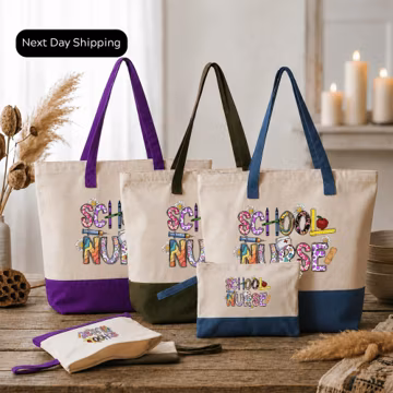 School Nurse Tote Bag: Appreciation Gift