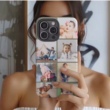 Personalized Custom Picture Collage phone case, Photo collage iPhone 17,16,15,14,13, Galaxy S25 S24 Ultra,S23, S22+, Custom Photo Phone Case