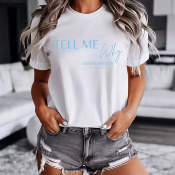 Backstreet Boys Shirt | Tell Me Why Fan Shirt | Konzert Outfit Düsseldorf | 90s Boyband T-Shirt | Babyblau