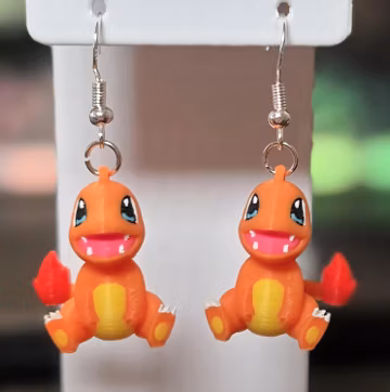 Pokémon Charmander Earrings