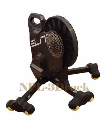 Elite Suito Rocker Feet Adapter, Tennisball Füße für Elite Suito inkl. gebrauchte Tennisbälle, Rocker Plate