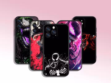Venom Spider Man Colorful Art Phone Case for iPhone 11 12 13 14 15 XS XR Plus Pro Max/ for Samsung Galaxy Note Ultra S24 S23 S10 A14 A13