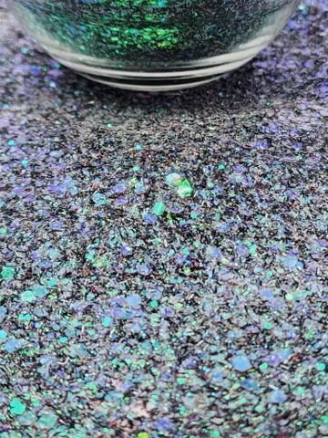 Malachite Azure Dragon - Holographic "Mix" Glitter