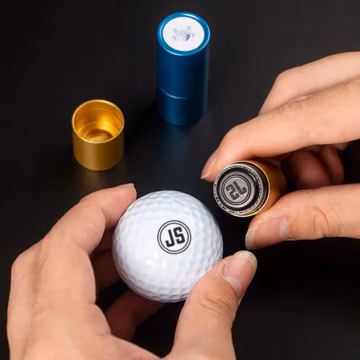 Custom Logo Stamp |Gift for Golfer/Family |Monogram Golf Ball Stamp |Sports Gifts for Him | Personalized Golf |Permanent Ink Waterproof