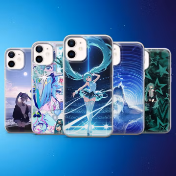 Hatsune Miku Phone case Anime Girl Cover for iPhone 17, 17Pro, 16, 16Pro, 15, 14, 13, 12, Samsung S26, S25, S24, A16, A56, Pixel 10Pro, 9A