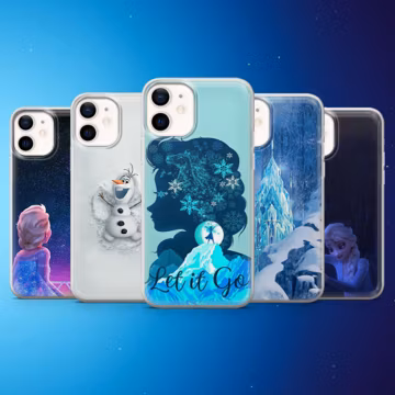 Frozen Phone case Princess Elsa Cover for iPhone 17e, 17Pro, 16, 16Pro, 15, 14, 13, 12, Samsung S26, S25, S24, A16, A56, Pixel 10A, 10Pro, 9