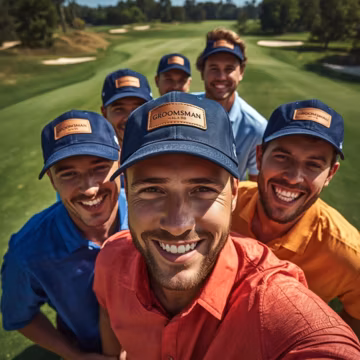 Personalized Groomsman Hats: Bachelor Party Gift