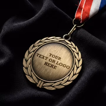 Custom Bronze Medals - Custom Engraved Medals - Personalized Medals - Medals No Minimum - Custom Logo Medals - Laser Engraved Medals
