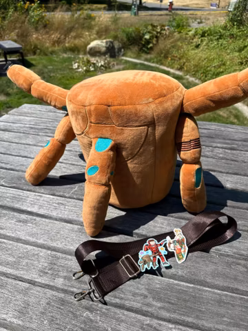PREORDER Project Hail Mary Rocky Plush Crossbody Bag