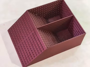 Hermit crab double water pool, salt water and fresh water pools for snails, tortoises and hermit crabs, tank pet water basin 3D printed